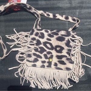 Cheetah print kids purse